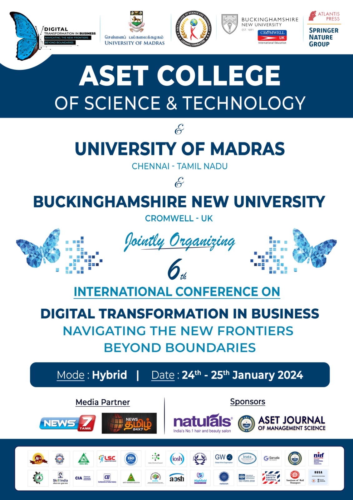 International Conference on Digital Transformation in Business: Navigating the New Frontiers Beyond Boundaries 2024